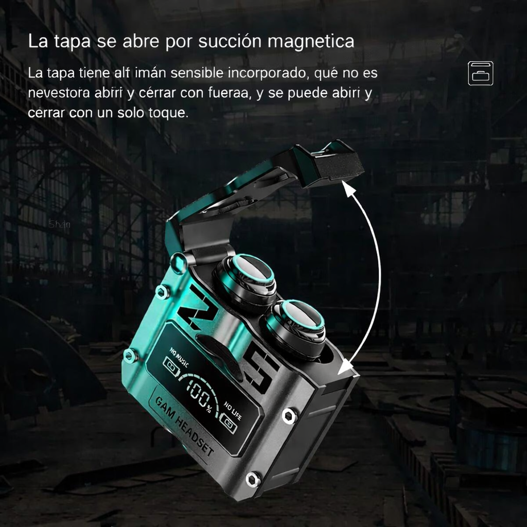 Audífonos Inalámbricos Bluetooth 5.3 M25 con Pantalla LED - Deportivos TWS Estéreo