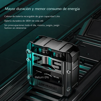 Audífonos Inalámbricos Bluetooth 5.3 M25 con Pantalla LED - Deportivos TWS Estéreo